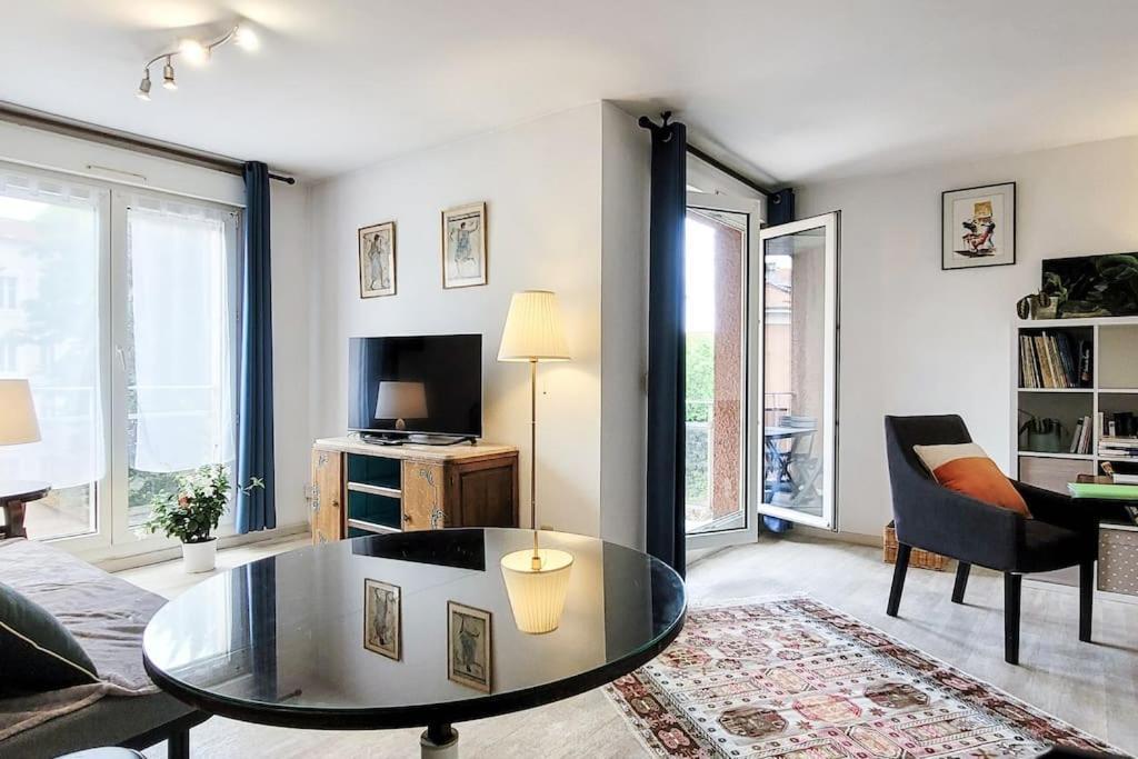 Le Paisible - Parking Privatif Et Balcon Appartement Nancy Buitenkant foto